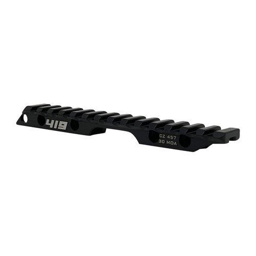 Area 419 CZ 457 1913 parannettu scope rail tarjoaa 30 MOA korkeutta, tason, turvallisen kiinnityksen ja paremman silmän etäisyyden optiikoille.
