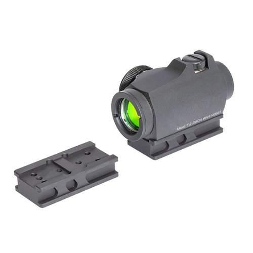 Badger Ordnancein Condition One Micro Sight Adapter mahdollistaa Aimpoint T1/T2, Leupold DeltaPoint Pro ja Trijicon RMR optiikoiden kiinnittämisen kestävästä alumiinista.