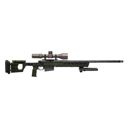 Magpul Pro 700L - täysimittainen, säädettävä tarkkuusasealusta Remington 700:lle, ambidextraalinen, kestävä ja ergonominen muotoilu.