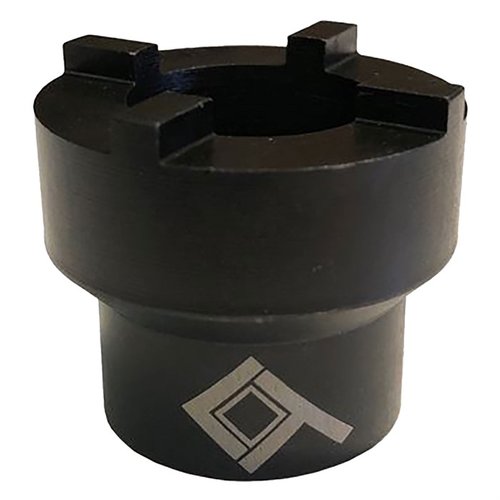 LAW TACTICALin ARMORER'S FLANGE TOOL on kestävä ja uudelleenkäytettävä työkalu Flange-asennukseen, valmistettu lämpökäsitellystä hiiliteräksestä.
