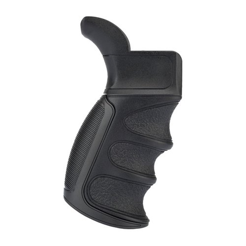 AR-15 X1 Recoil Reducing Pistol Grip tarjoaa ergonomisen muotoilun, mukautuvan takapohjan ja vähentää rekyyliä, parantaen tarkkuutta ja mukavuutta.