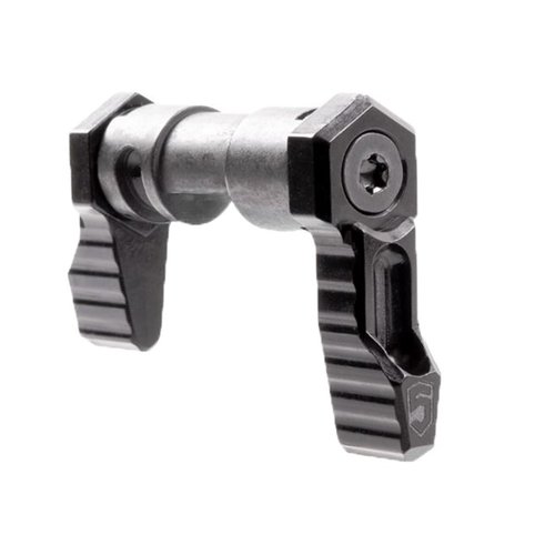 Phase 5:n AR-15 90 asteen ambi safety selector tarjoaa täydellisen hallinnan ja turvallisuuden kaikille käyttäjille, riippumatta käden dominanssista.
