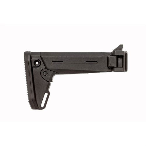 Reptilia LINK Folding Stock - helppo kiinnitys ilman työkaluja, kestävä alumiinirakenne, viisi säätöasentoa ja Magpul Zhukov -tuen yhteensopivuus.