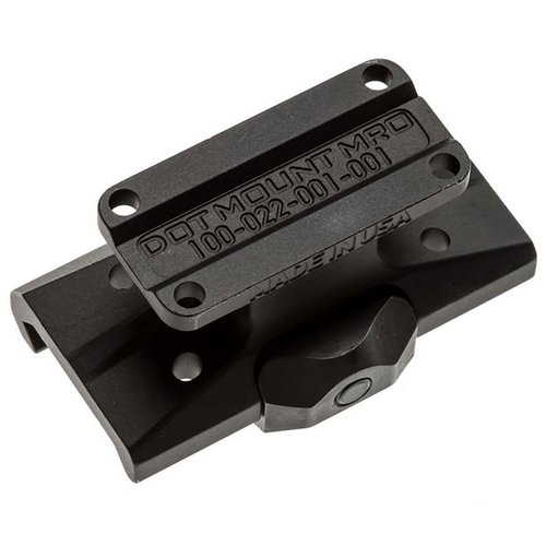 Reptilia DOT Mount on suunniteltu Trijicon MRO:lle, valmistettu 7075-T6-alumiinista, tarjoaa alhaisen 1/3 co-witnessin ja on kestävä kaikissa ympäristöissä.