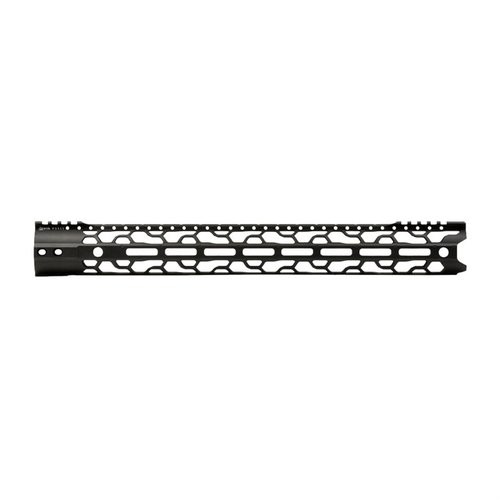 .308 O2 Lite Forend on valmistettu kevyestä 6005-T651-alumiinista, joka on 20 % kevyempi, ja siinä on M-LOK-liitännät lisävarusteille.