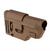 B5 Systems Precision Stock tarjoaa työkaluitta säädettävän pituuden ja poskipalan korkeuden, yhteensopivuuden Law Tactical Folding Stock Adapterin kanssa.