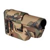B5 Systems Precision Stock tarjoaa työkaluttoman säätömahdollisuuden pituudelle ja poskituelle, sekä yhteensopivuuden Law Tactical Folding Stock Adapterin kanssa.