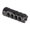 AR-15 Hypertap vaimentimella on yli 70% takaisinoton vähennys, kompakti muotoilu, kestävä rakenne ja helppo asennus ilman shimmejä.