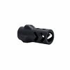 9MM 3-lug adapter dual chevron muzzle brake mahdollistaa äänenvaimentimien nopean kiinnittämisen uhraamatta salaman hallintaa ja takaisinlyöntiä.
