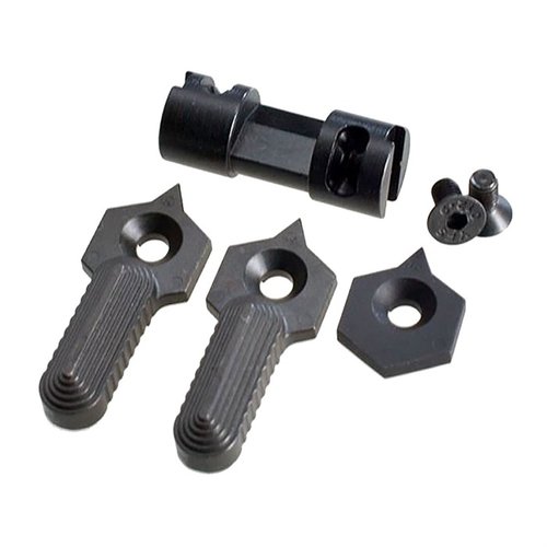 HEX SELECTOR SWITCH 60/90 DEGREE 3 IN 1 tarjoaa käyttäjälle mahdollisuuden valita valitsinkytkimen kulma henkilökohtaisen ampumistavan mukaan.