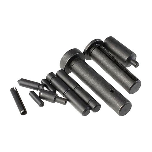 Strike Industries AR LOWER RECEIVER PIN KIT sisältää kaikki tärkeimmät alareunan pinnat ja detentit, täydellinen valinta kokoonpanoon tai vaihtoihin.