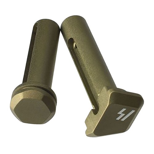 Strike Industriesin SI Ultra Light pivot/takedown pins tarjoavat kevyen ja kestävän ratkaisun, CNC-koneistettu 7075 alumiinista, täydellisiin rakennuksiin.