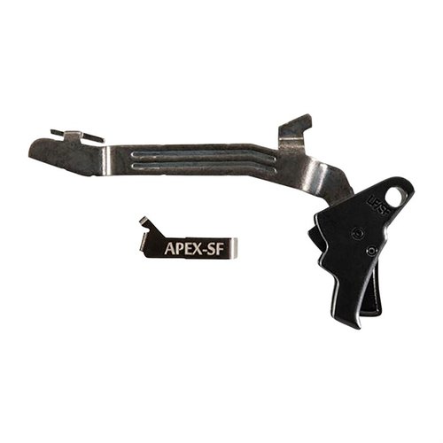 Apex Tacticalin Action Enhancement Kit parantaa Glock Slimline -pistoolisi laukaisua, tarjoten sujuvamman vedon, lyhyemmän palautuksen ja 5,5 punnan laukaisupainon.