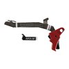 Apex Tacticalin Action Enhancement Kit parantaa Glock Slimline -pistoolisi liipaisinta, tarjoten sujuvamman vedon, lyhyemmän palautuksen ja tarkemman laukaisun.