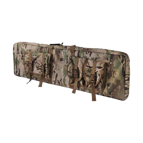 Kompakti Perfect Carbine Case on saatavilla 35" ja 42" versioina, joissa on runsaasti taskuja, säädettävä olkahihna ja kestävä Cordura nylon.