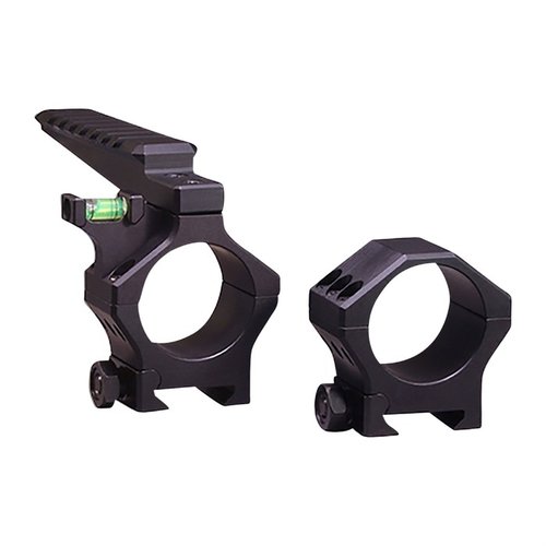 Hawkins Precisionin Heavy Tactical scope ringit ovat kestäviä 34mm rengassarjoja, joissa on kuusi ruuvia, Picatinny rail ja anti-cant bubble level.