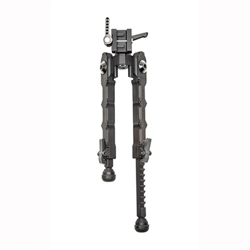 Accu-Tac SR-5 G2 Bipod on erinomainen valinta, sillä se tarjoaa erinomaisen vakauden, nopean korkeuden säädön ja turvallisen quick detach -kiinnityksen.
