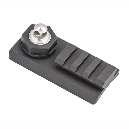 ACCU-TAC SLING STUD RAIL ADAPTER mahdollistaa bipodin kiinnittämisen helposti, on CNC-koneistettu ja MIL-SPEC hard anodize -pinnoitettu, mukana asennusosat.