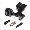 AR-15 ABC/R V3 Bolt Catch tarjoaa paremman pääsyn, suuremmat ja kulmaiset paddlet, sekä eri vaihtoehtoja käyttäjän lataustekniikan mukaan.