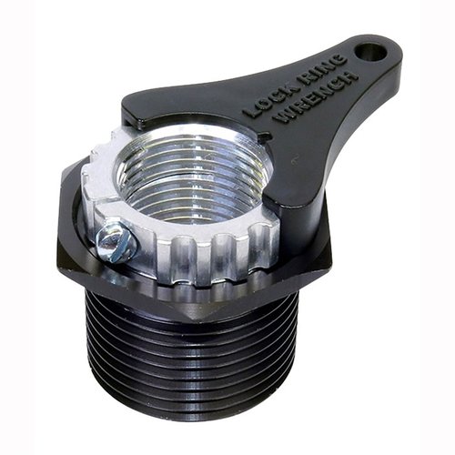 BREECH LOCK UPDATE KIT 1-1/4" - 12 muuttaa Lee-työkalupuristimesi nopeaksi Breech Lock -vaihtobussijärjestelmäksi, mukana adapteri, lukitusrenkaan poisto ja avain.