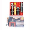 LEE PRECISIONin PACESETTER 3-DIE SET 300 PRC sisältää kaikki tarvittavat komponentit, kuten Full Length Sizing Die, Bullet Seating Die ja Factory Crimp Die, yhteensopiva 7/8"-14 puristimien kanssa.