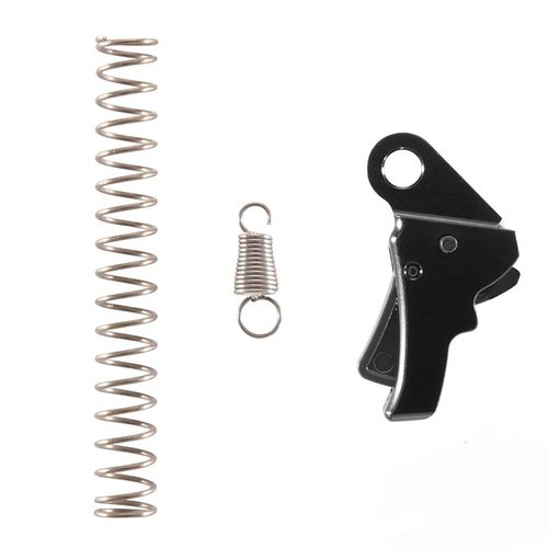 SPRINGFIELD HELLCAT Enhancement Trigger parantaa laukausta, vähentää painetta 5-5,5 lbs, tasoittaa nostoa ja palautusta, sekä säilyttää tehdasturvallisuuden.