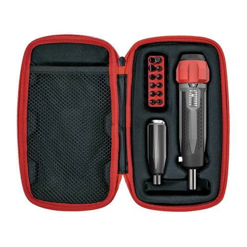 SMART-TORQ® Precision Torque Driver tarjoaa säädettävät momenttiasetukset, ergonomisen otteen ja intuitiivisen palautteen, täydellinen työkalu aseiden kokoamiseen.