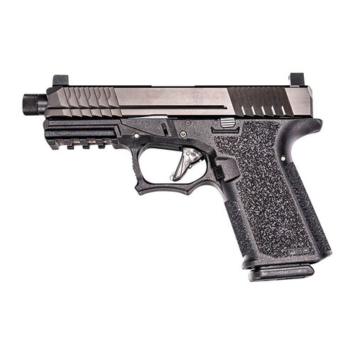 POLYMER80 Compact 9mm BlackNight Sight Threaded tarjoaa tarkkuutta ja luotettavuutta, täydellinen valinta ammuntaan ja itsepuolustukseen.