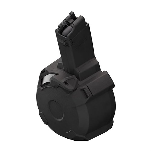 PMAG D-50 EV9 on kevyt 50 patruunan rumpumakasiini, joka tarjoaa luotettavuutta, helppoa lataamista ja innovatiivisen bolt hold-open ominaisuuden.