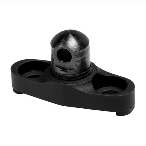 GROVTEC US:n M-LOK TO SLING STUD ADAPTER on kestävä 6061-alumiinista, Type III Hard Anodize -pinnoitteella, ja se sopii lukittaviin swiveliin.
