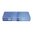 MTM CASE-GARD FLIP TOP PISTOL AMMO BOX 9MM-380 ACP 200 ROUND CLEAR BLUE