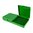 MTM CASE-GARD FLIP TOP PISTOL AMMO BOX 40 S&W-45ACP 200  ROUND GREEN