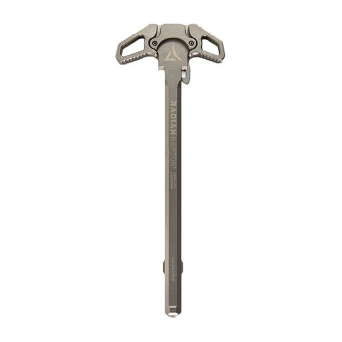 Raptor™ ambidextrinen latauskahva tarjoaa nopean ja sujuvan käytön molemmilta puolilta, valmistettu kestävästä 7075 alumiinista ja NP3 pinnoitteella.