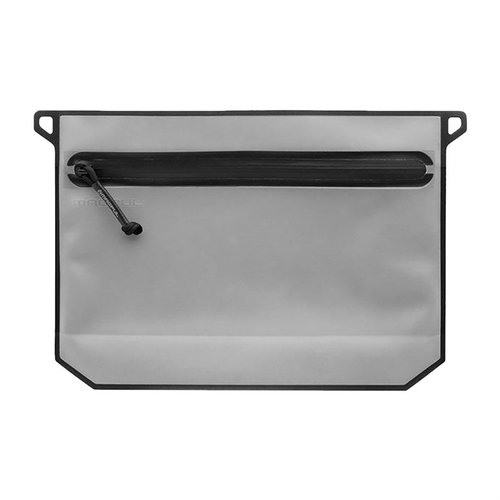 Magpul DAKA Large Volume Pouch on 6 litraa, vedenkestävä, kestävä, helppo käyttää yhdellä kädellä, ja siinä on läpinäkyvä ikkuna sisällön seuraamiseen.