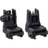 MAGPUL MBUS 3 SIGHT SET FLIP-UP ADJUSTABLE POLYMER FOR AR-15 BLACK