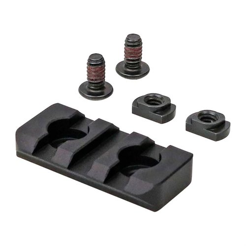 BT73 M-LOK® Rail on suunniteltu M-LOK-yhteensopiville käsikahvoille, se tarjoaa 3 paikkaa Atlas Bipodien ja Accu-Shot monopodien kiinnittämiseen.