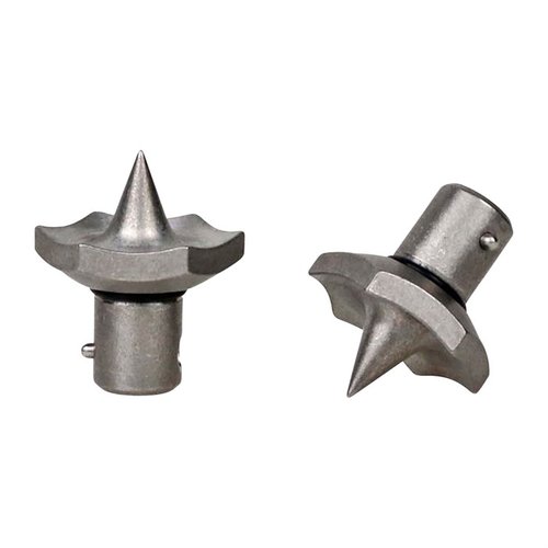 ACCU-SHOT RAIDER CLEAT FEET V8, PSR ja CAL bipodeille tarjoavat kestävyys ja helppo asennus ruostumattomasta teräksestä, paino vain 2.65 oz.