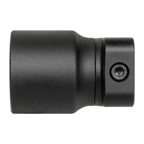 Midwest Industriesin Stock Tube with Buffer Tube Adaptor mahdollistaa Mil-Spec buffer tube -kiinnityksen kevyessä ja kompaktissa 6061 alumiinirakenteessa.