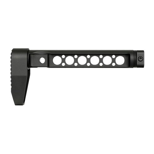 MIDWEST INDUSTRIESin kevyt Stock Tube on helppo asentaa, valmistettu anodisoidusta 6061-alumiinista, sisältää 3 anti-rotation QD kiinnitystä ja minimalistisen perän.