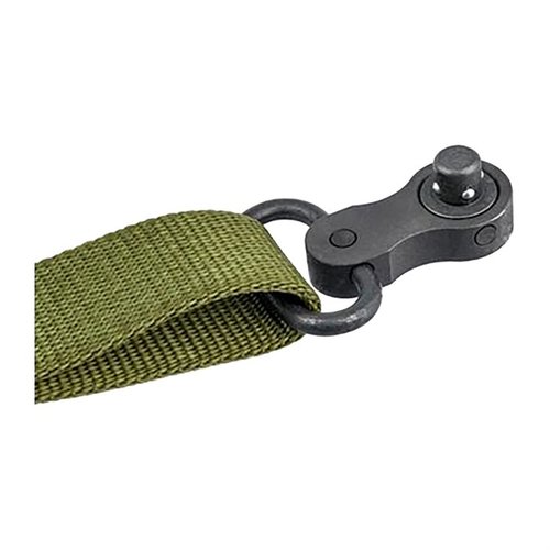 Tech Ten Tactical Swinger™ Sling Mount parantaa kiväärin käsiteltävyyttä 220 asteen kääntömahdollisuudella, mahdollistaen nopean siirtymisen vahvalta heikkosivulle.