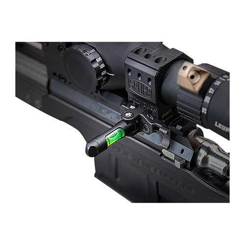 TANGO SM ACCU/LEVEL™ on ultra-kevyt, SPUHR®-yhteensopiva tason säätölaite, joka tarjoaa tarkkuutta ja 'micro fine-adjustable' ominaisuuden ampumiseen.