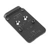 C&H Precisionin V4 MIL/LEO GLOCK Optic Mounting Plate on kestävä, alumiinista valmistettu kiinnitysalusta, joka sopii useisiin MOS-valmiisiin Glock-pistooleihin.