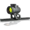 SCALARWORKS Trijicon MRO LEAP Mount on suunniteltu pitämään nolla kaikissa asennuksissa, äärimmäisen kevyt ja kestävä 7075-T6 alumiinista.