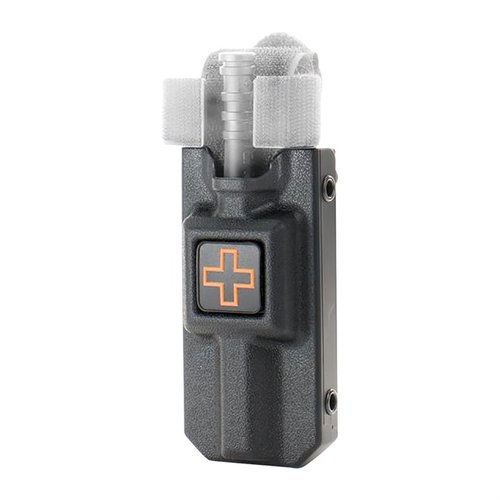 RIGID TQ Case® tarjoaa nopean pääsyn C-A-T® Gen 7 -tourniquettiin, ja se on helposti kiinnitettävissä eri asentoihin ilman hihnoja tai solkia.