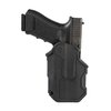 T-SERIES L2C - sujuva thumb-activated retention, Master Grip Principle, kestävä polymeerimateriaali, ääntä vaimentava vuori ja mukana Quick Dual Release Belt Loop.