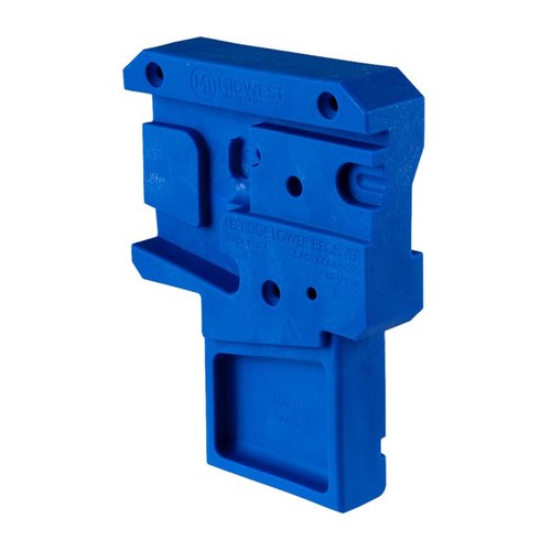 AR Lower Receiver Blocks korkealaatuista polymeeriä, mahdollistaa helpon asennuksen, huollon ja osien pidon. Valmistettu USA:ssa, paino 12 oz.