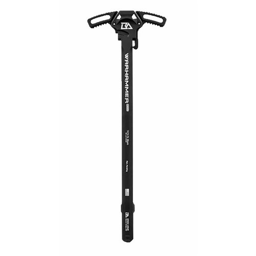 .308 AR WARHAMMER MOD2 - ambidextrous charging handle, kestävä 7075 alumiini, parannettu kaasuohjaus, helppo käyttö isoilla hanskoilla ja yhteensopiva useiden aseiden kanssa.