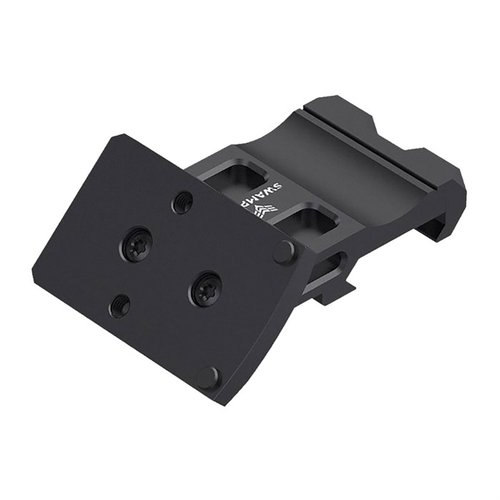 Rebel Offset Dot Sight Mount on valmistettu kestävästä 6061 alumiinista, se on kevyt, monipuolinen ja sopii täydellisesti 45° kulmaan. RMR-levy on käännettävä.