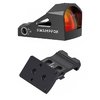 SWAMPFOX OPTICS REBEL 45  OFFSET DOT SIGHT MOUNT & JUSTICE RED DOT BLACK