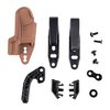 VanGuard 2 Advanced Kit tarjoaa minimalistisen IWB-holsterin, joka suojaa liipaisinta, parantaa piilottamista ja on säädettävissä eri kantotavoille.